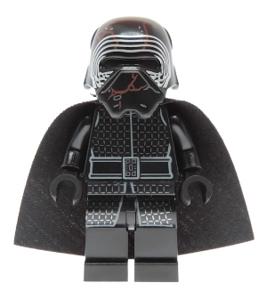 LEGO Minifigure -- Supreme Leader Kylo Ren (Cape)-Star Wars / Star Wars Episode 9 -- SW1061 -- Creative Brick Builders